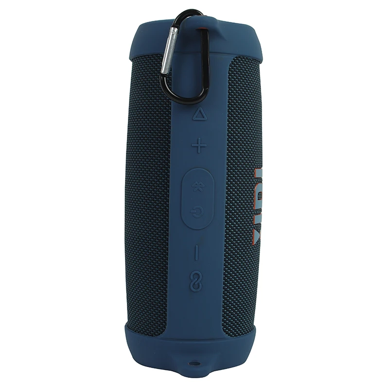 

Silicone Case Cover for Charge 5 Bluetooth Speaker , Travel Carrying Protective with Shoulder Strap and Carabiner