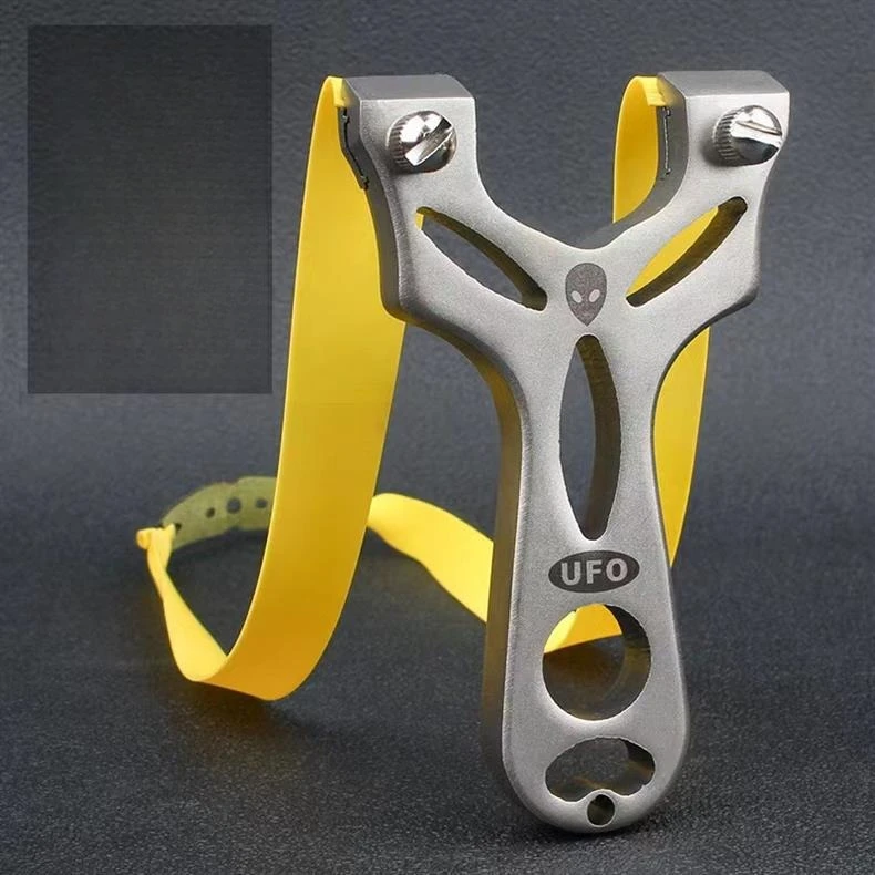 

High-quality Stainless Steel Slingshot Outdoor Unrestricted Quick-pressing Slingshot Outdoor Competition and Hunting Equipment