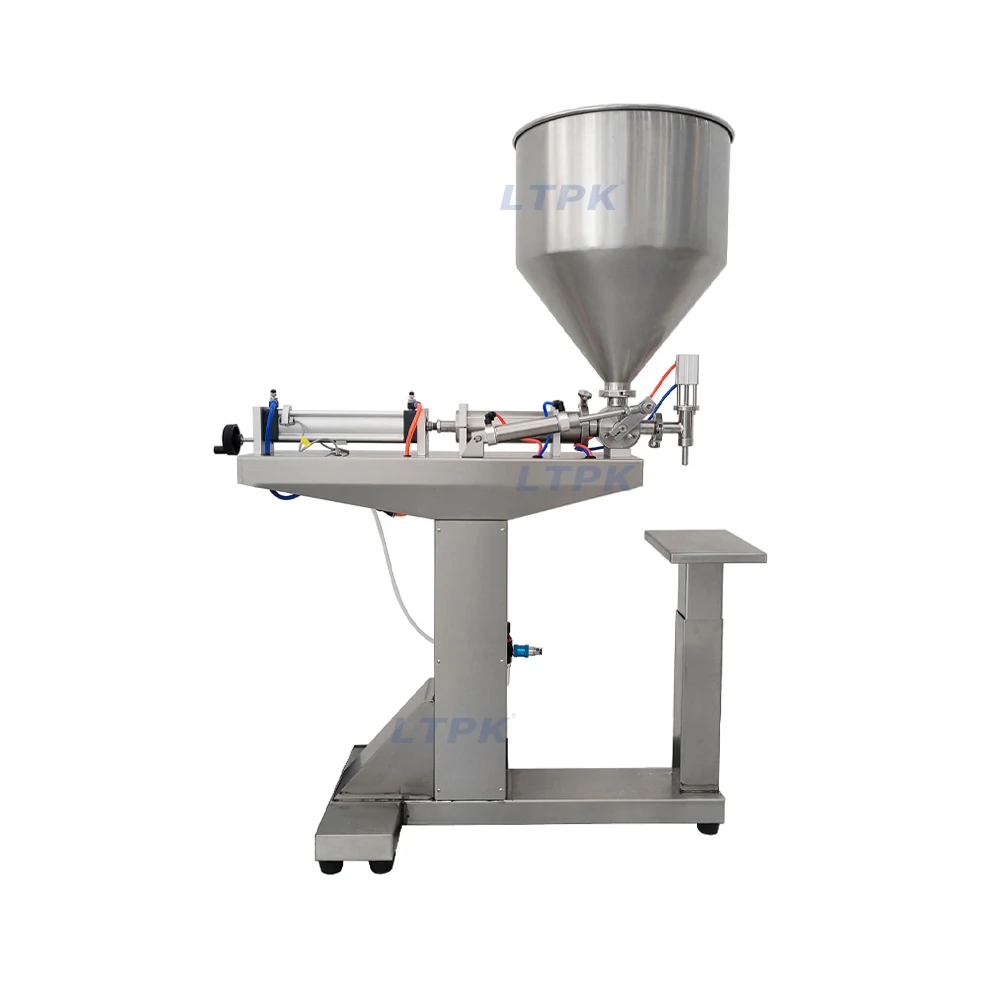 LT-LGF100 Semi-automatic Floor-standing Paste Filling Machine for Shampoo and Conditioner