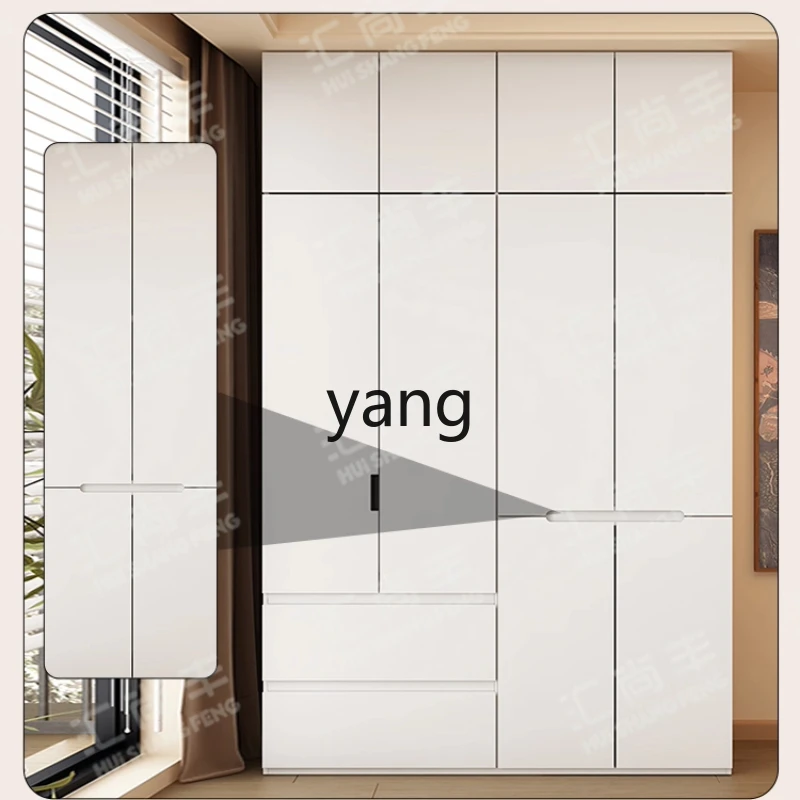 

TGF solid wood customization to the top master bedroom heightened storage cabinet wardrobe simple storage