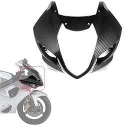 Carbon Fiber Pattern Front Nose Headlight Fairing Cover Cowl for suzuki gsxr1000 gsx-r 1000 gsx-r1000 gsx r1000 2003 04 k3 k4