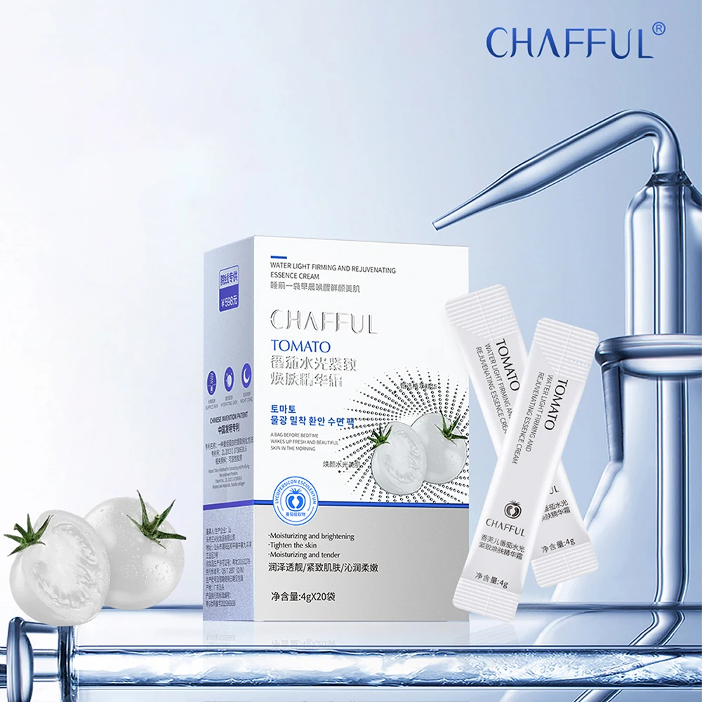 Tomato Moisturizing Oil Control Firming Rejuvenating Essence Sleeping Facial Mask Repair Collagen Face Cream Skincare Products