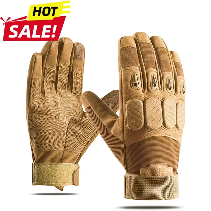 Men's Black Racing Motorcycle Gloves Genuine Leather White Road Riding Touch Glove Four Seasons Motorbike Gloves size:M-XL