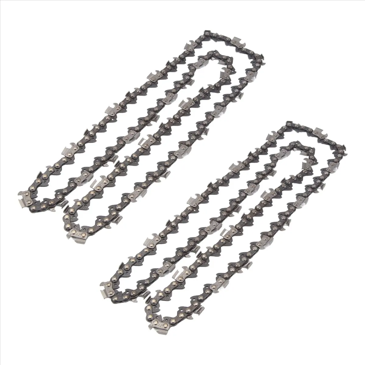 DTDT hot-2Pcs 20Inch Chainsaw Saw 76 Drive Links Replacement Mill Ripping Chain Blade Pitch 0.325Inch 0.058 Gauge for Cutting