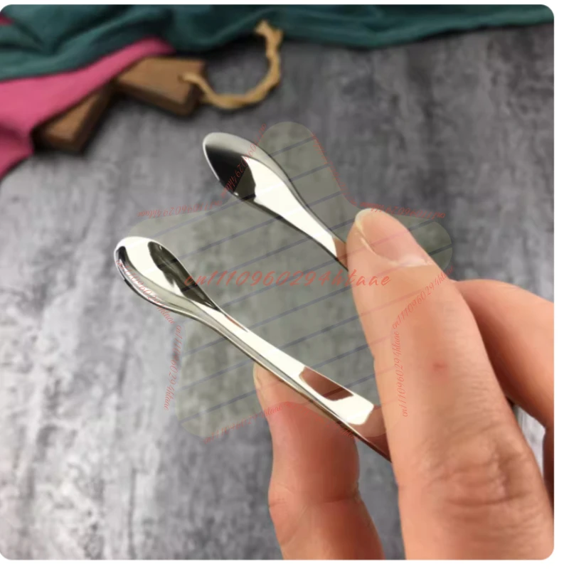 304 Thickened Stainless Steel Ice Clip, Multi-functional Bread clip, Hotel ice Cube CLIP,Barbecue clip, Bucket Clip 11cm Long
