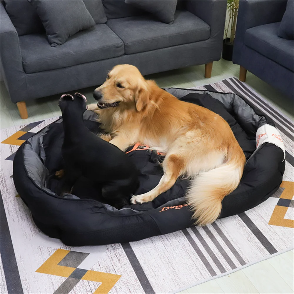 Cama ortopédica impermeable lavable para perros XXL–L, cojín extraíble