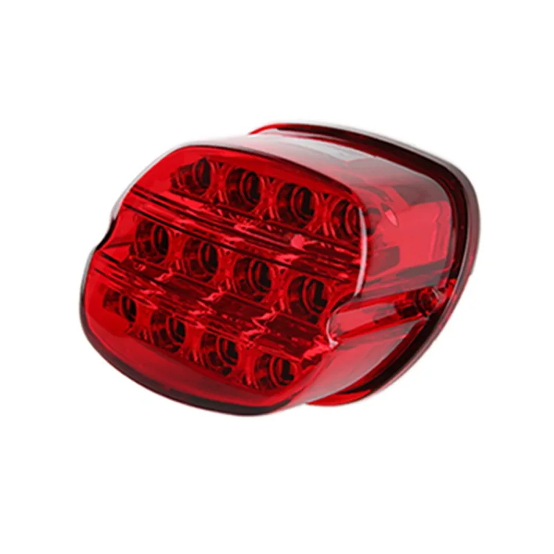 

2PCS Tail Light Suitable for Harley Motorcycle LED Rear Tail Light Brake Light, Fat Boy 883 1200 Gliding Rear Tail Light