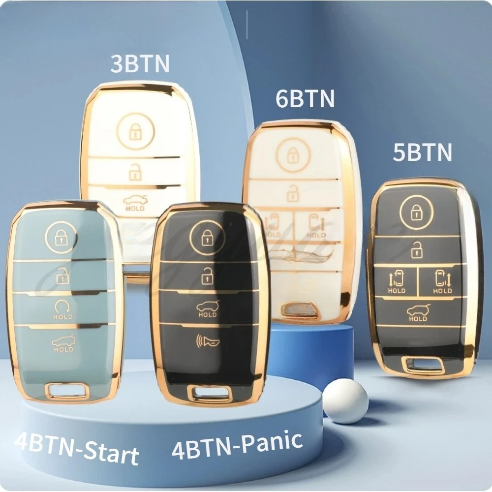 

TPU Car Key Fob Case for Kia Sedona Grand Carnival Snugly Sorento Doule Carnival Sportage Cerato K2 K3 K4 K5 Optima