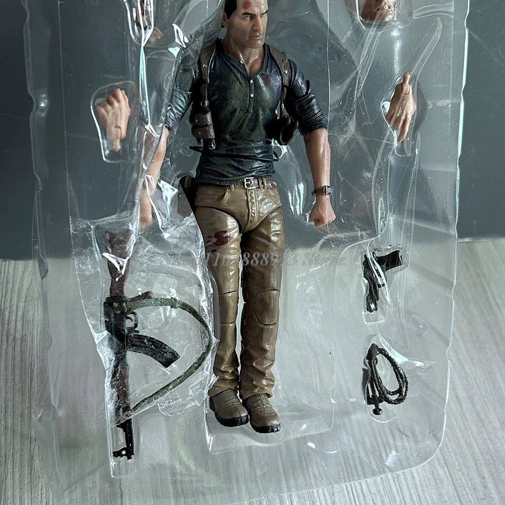 Uncharted 4 NATHAN DRAKE Action Figure Ultimate A thief's end Edition PVC Model Toys Halloween Birthday Gifts Doll - view 3