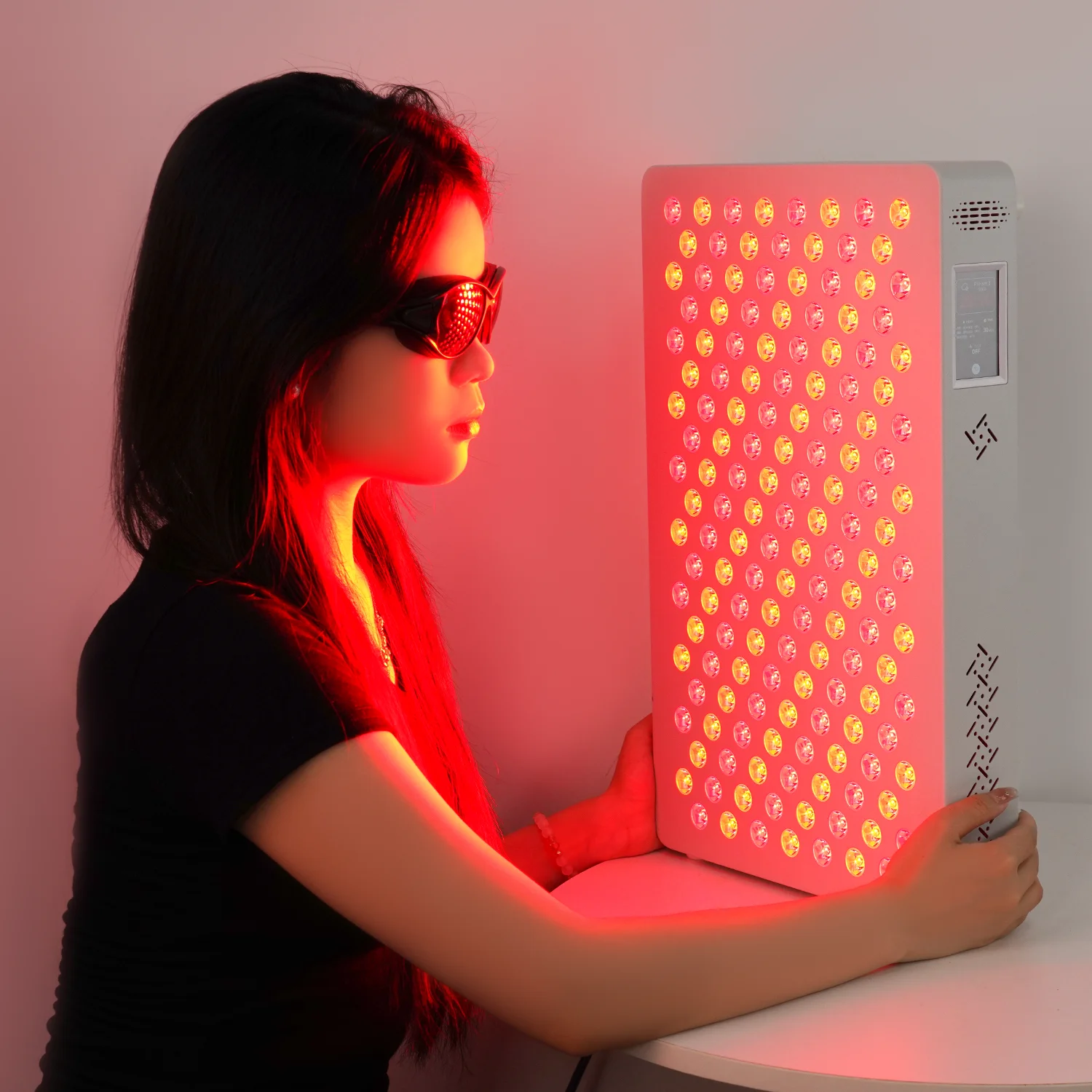 

Панель для красно-световой терапии 1060 нм с двумя чипами от производителя, высокоэффективная, новая модель