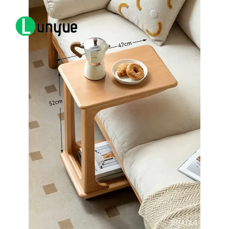 Solid Wood Dining Side Cabinet for Living Room High Quality Indoor Home Furniture Storage Cupboard Modern Design Durable