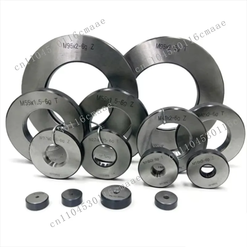 GCr15 material UNF thread ring gauge, 0-100mm, 0.01mm ultra-high precision, 1/4 