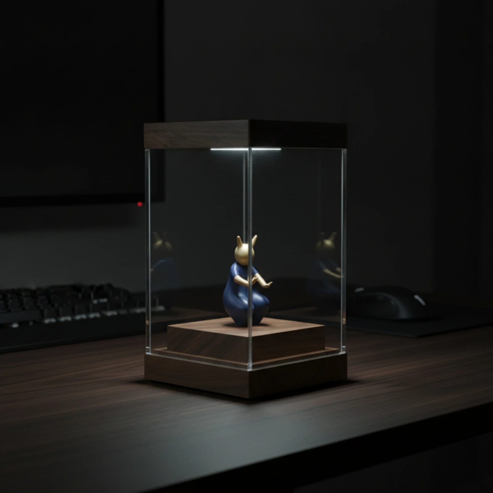 Lighted Blind Box Display Case - đánh giá và giá Display Case Acrylic