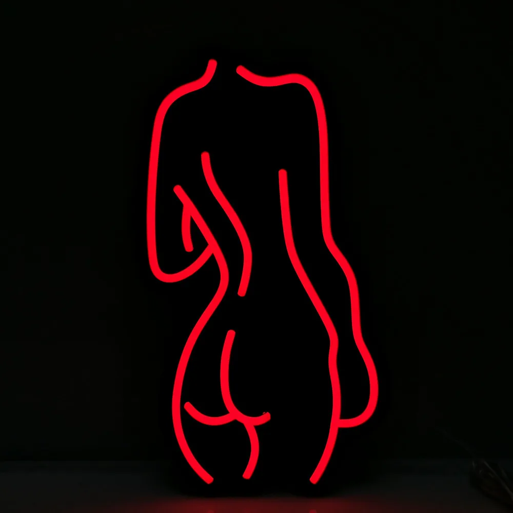 Sexy Lady Neon Sign Super Bright Acryl Handgemaakte Led Neon Light voor Etalage Winkel Display Bier Bar Nachtclub Opening Gift