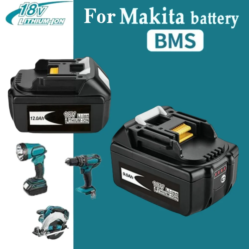 Geeignet für Makita 18 V 12000 mAh Akku – Die perfekte Ersatzbatterie für Ihre Power-Tools