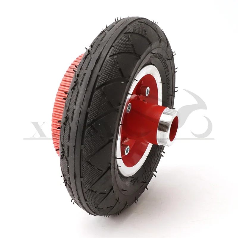 Ruedas 200X50 con engranaje impulsor, neumático de 8x2 "y tubo interior para patinete eléctrico, silla de ruedas, camión, carrito neumático
