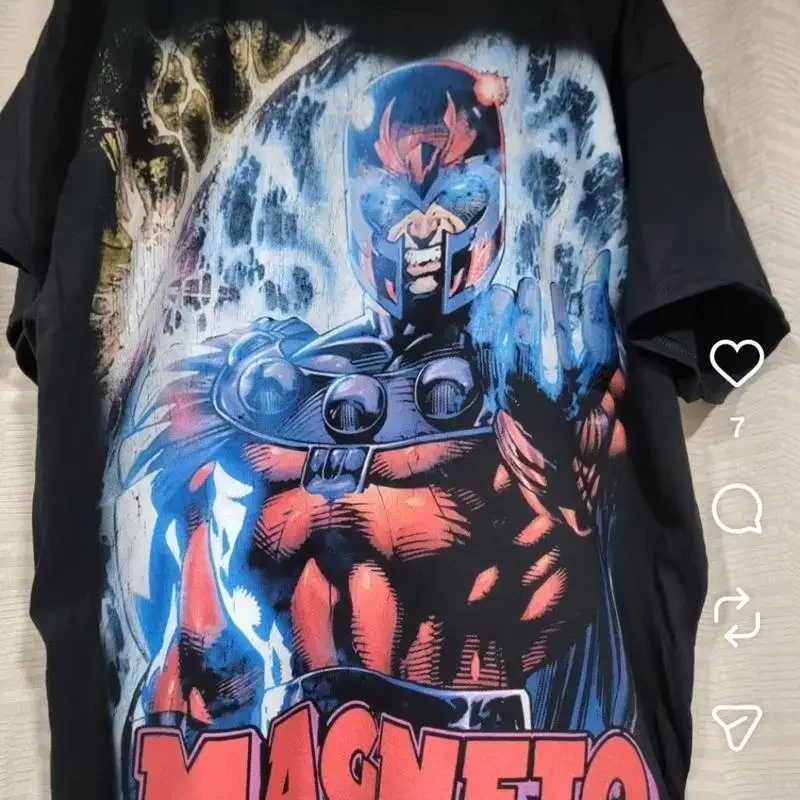 MAGNETO ON A SHAKA HEAVYWEIGHT GARMET SHIRT 