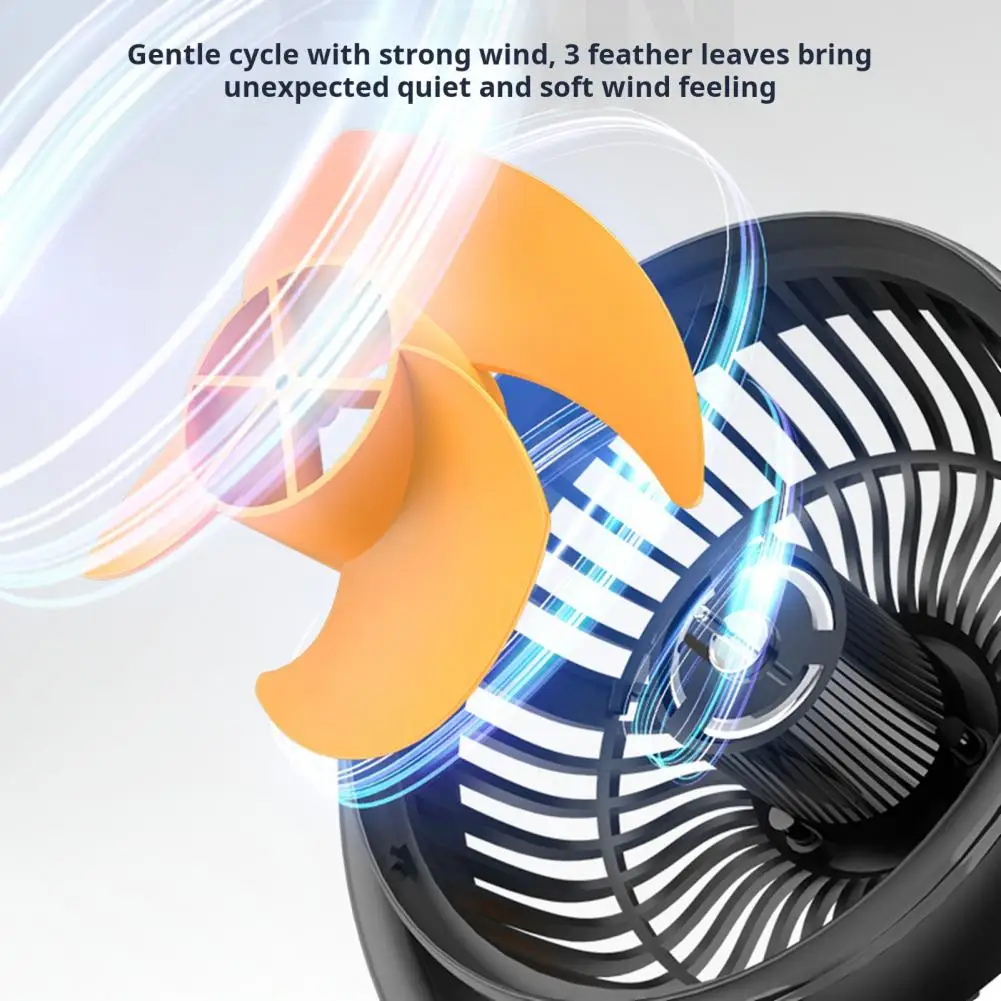 USB Car Fan Plug-Play High Speed Fan Personal Cooling Air Conditioner Auto Dormitory Small Cooling Ventilador Fans