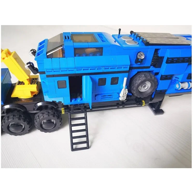 

MOC-217575 City Cargo Transport Semi-Trailer Building Block Model, 1144 Parts, Creative Birthday Toy Gift for Boys and Children