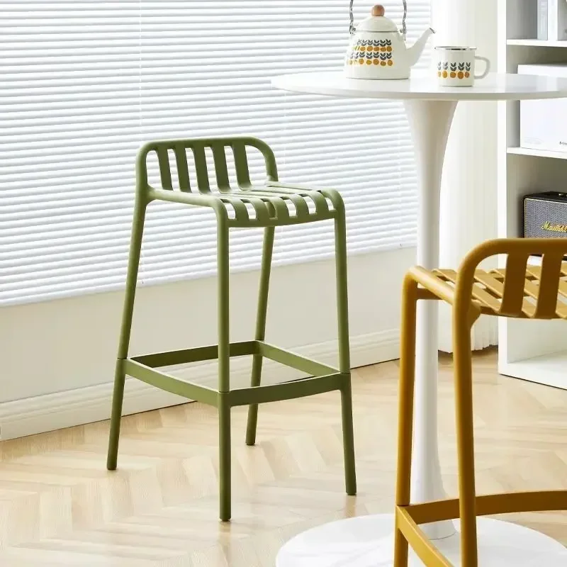 Design Restaurant Comfortable Bar Chair Ergonomic Counter With Backrest Barstool Bar Chair Chaise De Cuisine Home Furniture