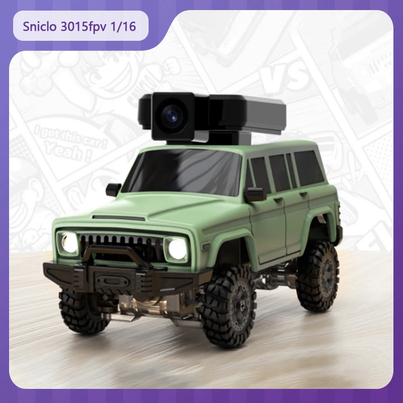 

New Sniclo 3015fpv 1/64 Rc Car Desktop Climbing Off Road Remote Control Vehicle 4wd Electric Toy Car Children'S Birthday Gift