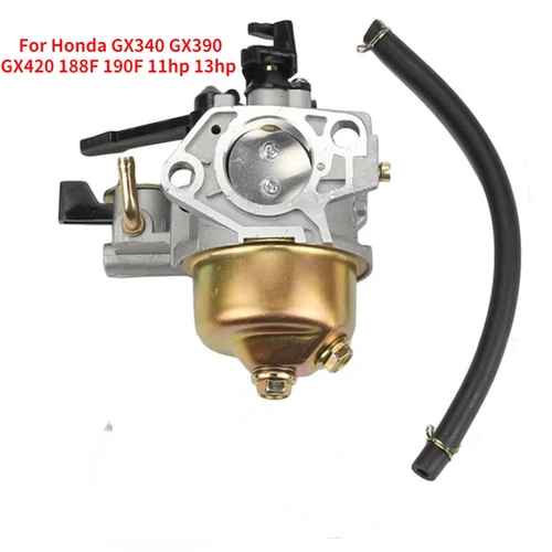 Carburador para Honda GX340 GX390 GX420 188F 190F 11HP 13HP motor generador 16100-ZF6-V01 carburador GX 340 390 Carburateur
