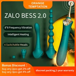 BESS 2-Vibromasseurs en silicone souple exquis pour femmes, jouets sexuels rétro pour adultes, point G, UNIS issement clitoridien, double moteur USB, 18 +, nouveau