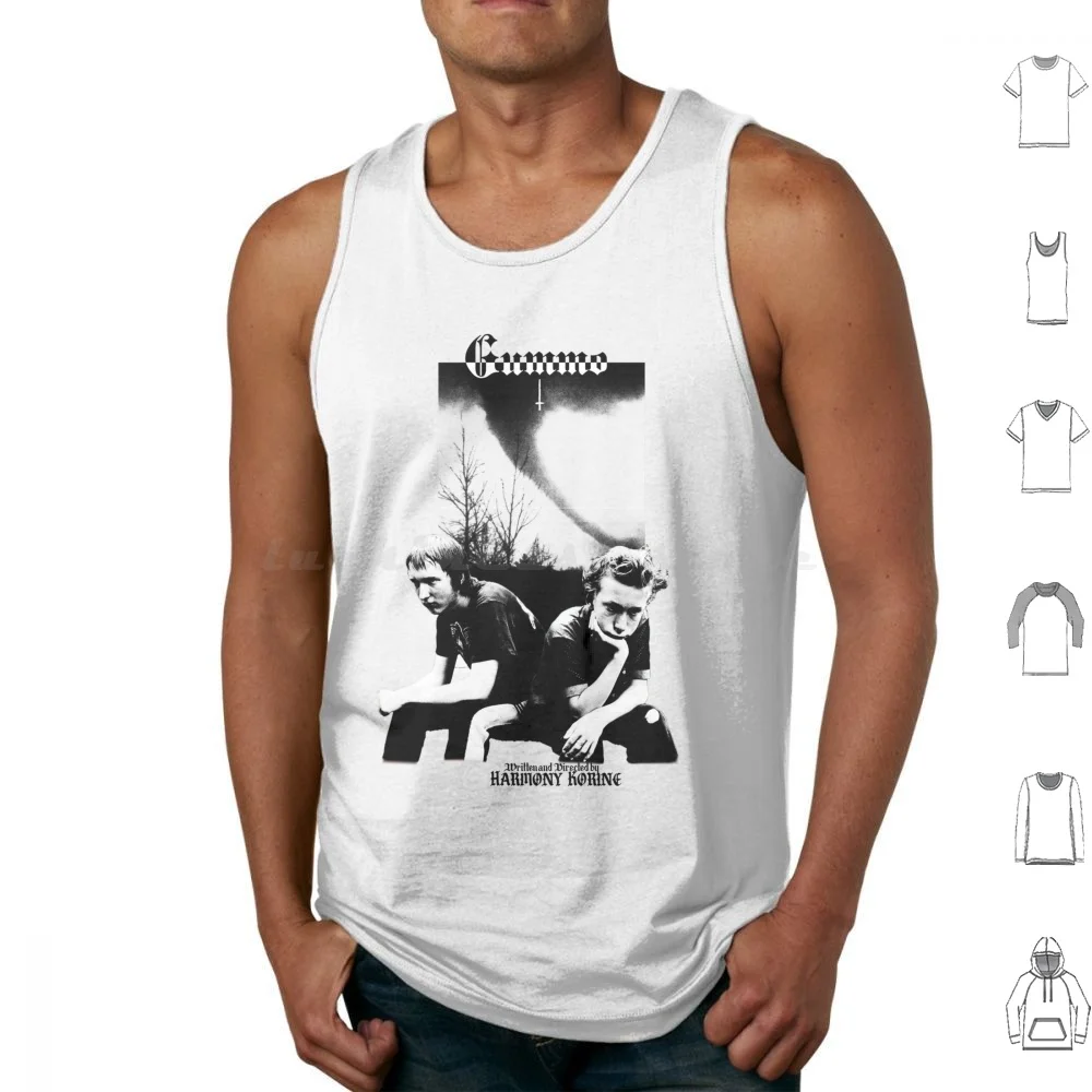 قمم للدبابات القطن طباعة Gummo للأطفال ، الانسجام Korine 90s ، Springbreakers ، Julien Donkey Boy فيلم Arthouse ، Indie Tornado #1