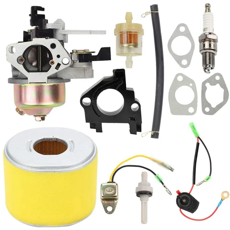 ABWP-3X Carburetor For Honda GX340 11HP GX 390 GX390 13HP Engine With Air Filter Charging Kit