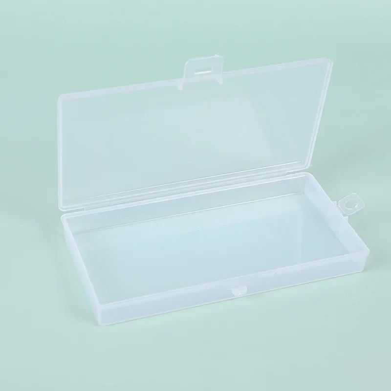 1 PC Transparent Plastic Boxes Playing Cards Container Jewelry Sundries Storage Case PP Mask Storage Case Desktop Organizer