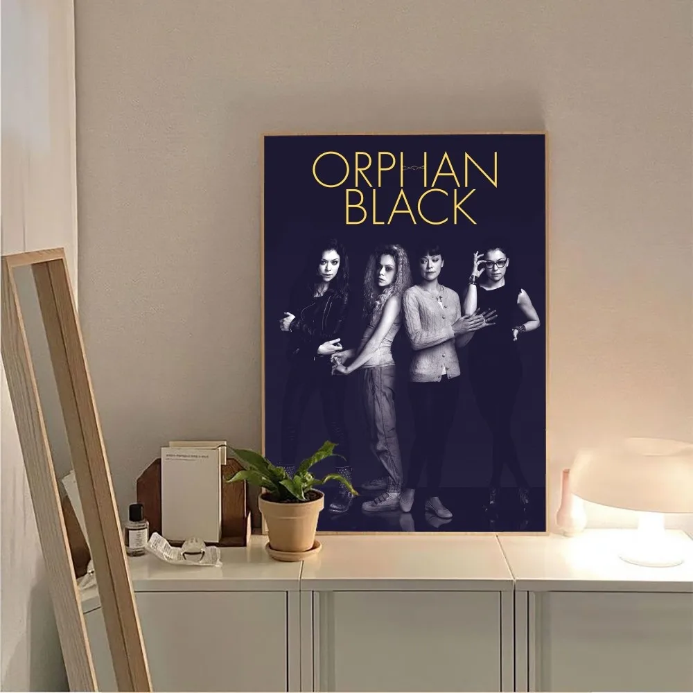 Orphan Black Poster No Framed Poster Kraft Club Bar Paper Vintage Poster Wall Art Painting Bedroom Study Stickers