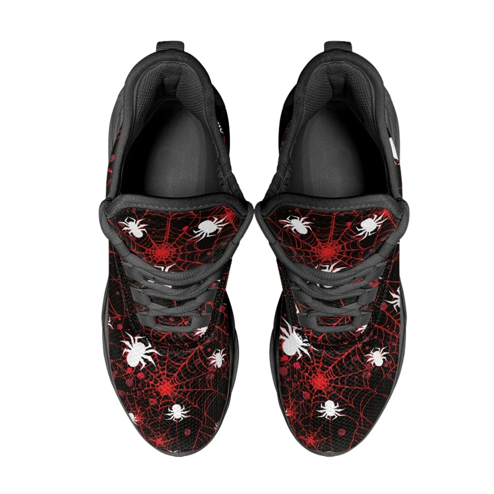 PENSTROLL Lightweight Men's Sneakers Breathable Blade Shoes for Walking Teens Spider Web