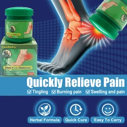 20G CAOSHIFU Foot Pain Relief Cream Relieve Toe Bunion Heel Spur Pain Achilles Tendon Pain Tendonitis Fasciitis Foot Ointment