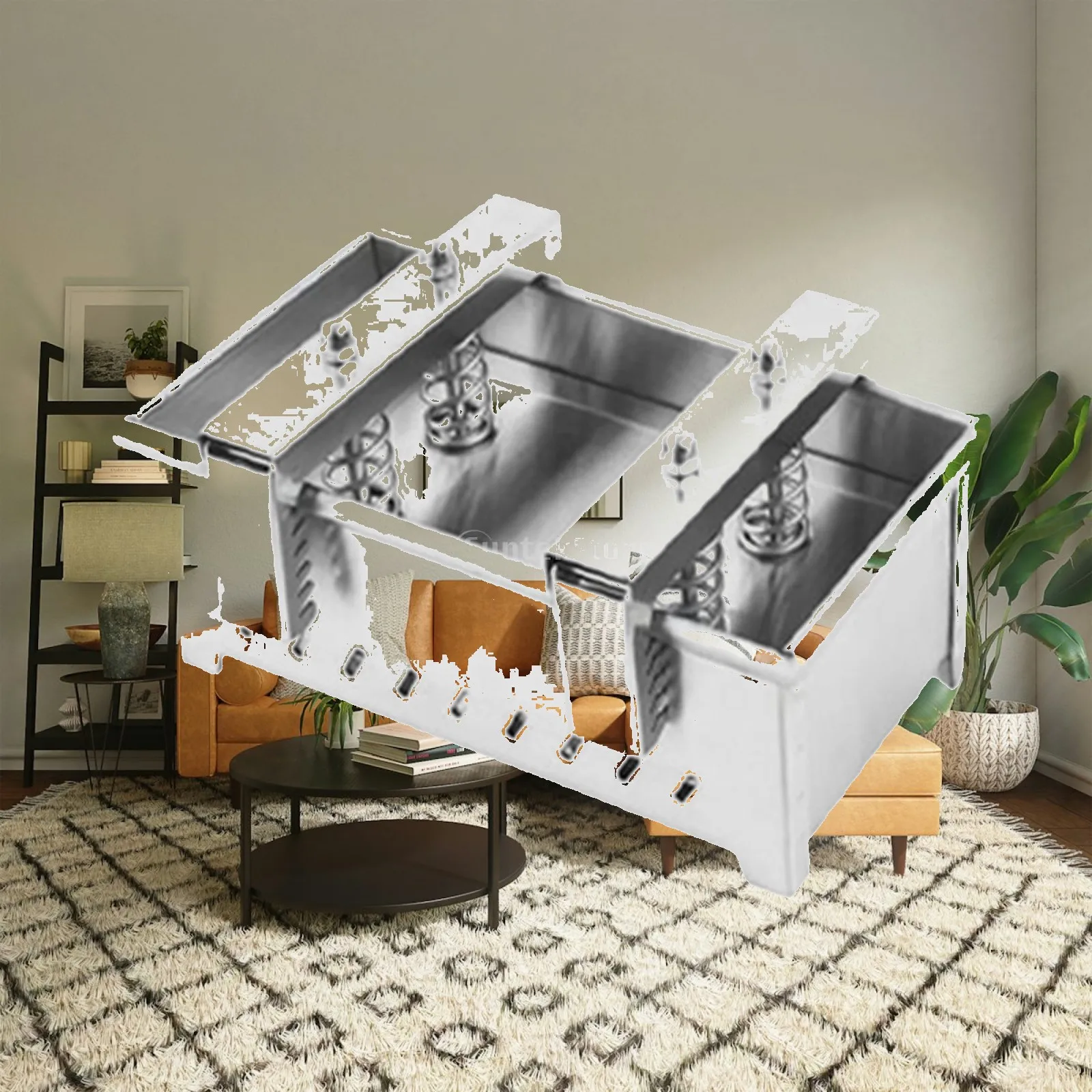 Meat Press, Ham Mold, Manual Meat Press, Practical Kitchen Appliance for Home Use, for Beef And