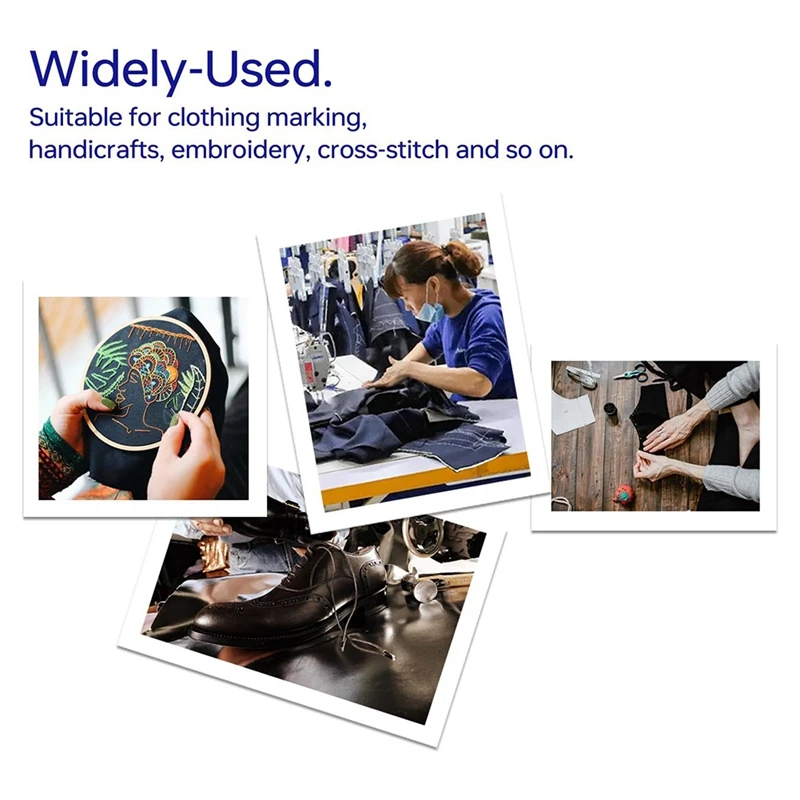 Новинка 2025 года, 6 термостираемых ручек, маркеры для ткани с 24 стержнями, маркеры для ткани подходят для квилтинга, швейные принадлежности