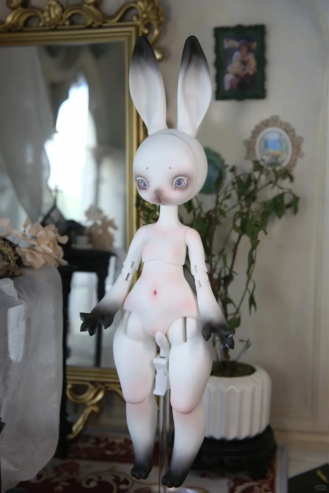 2025 Newsd BJD 1/6 35cm Height Premium Resin fashion animal mask Skull rabbit high quality doll of in-stock makeup