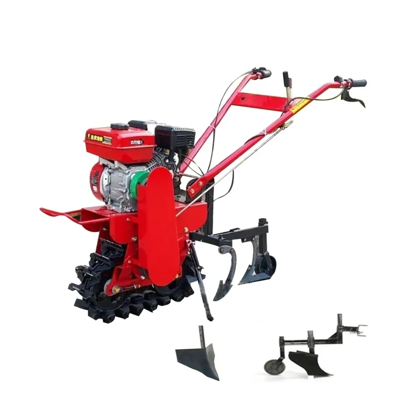 

Hot Sale Trailer For Cultivator Plough Tiller Rotary Hand Held Ploughing Machine Farm Cultivator