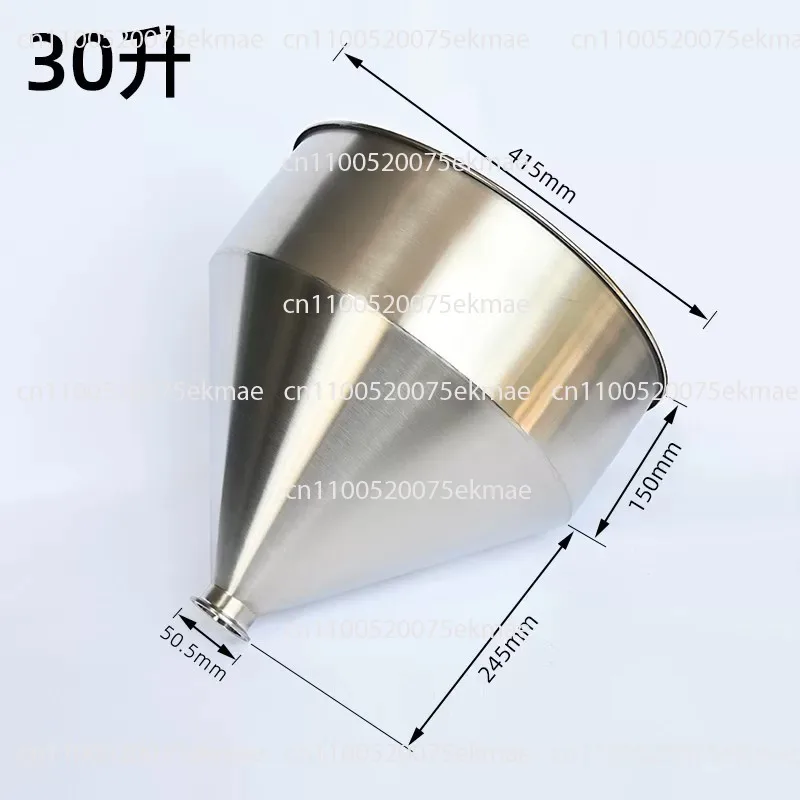304/316 Stainless Steel Hopper for Filling Machine Parts