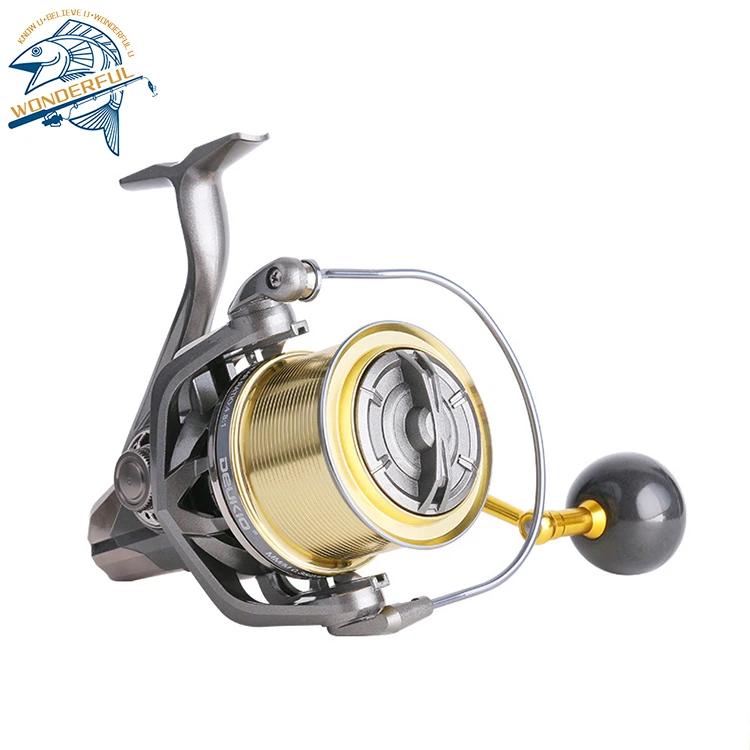 All-Metal Anti-Sea Water Fishing Reel Wheel Fun Remote Casting and Rotary Sea Pole Wheel Anchor Fish Wheel-Wholesale