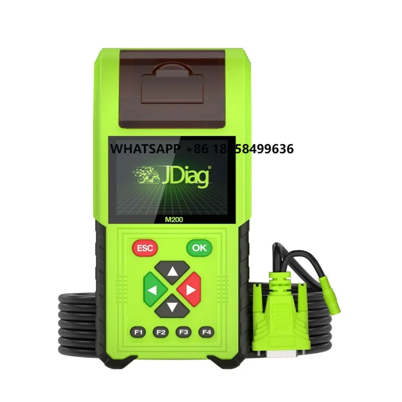 

JDiag M200 Motorcycle OBD2 Scanner ABS Test Error Code Reader Battery Tester Motorbike Repair Diagnostic Tool