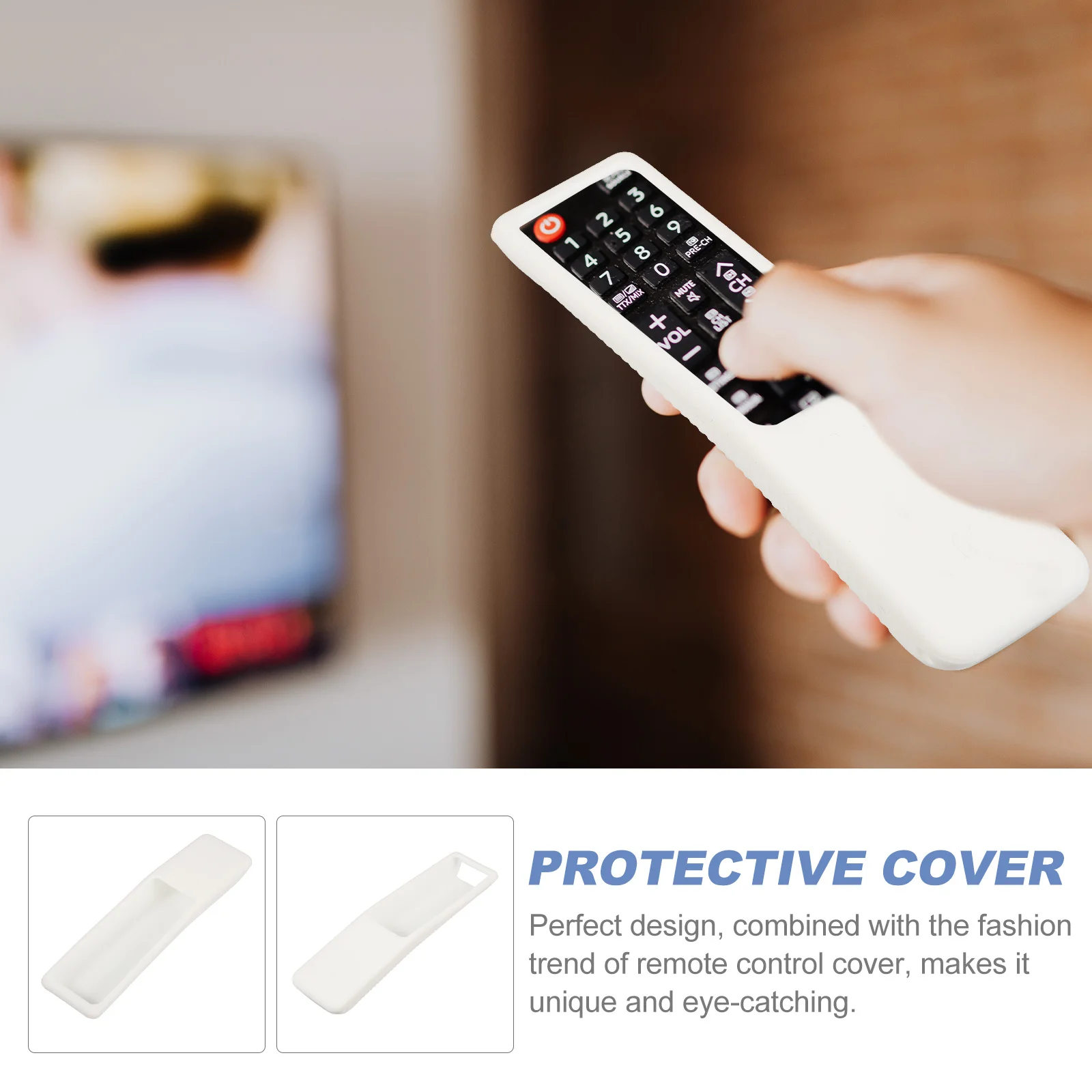

Silicone Remote Control Case Protective Cover Shockproof Waterproof Anti-Scratch Shell for