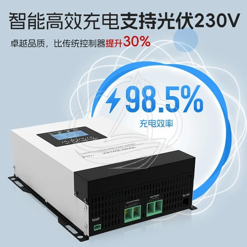 Full Auto MPPT Solar Charge Controller 12V/24V/48V/60V/72V/96V 30A 60A 120A Solar Panel Battery Regulator