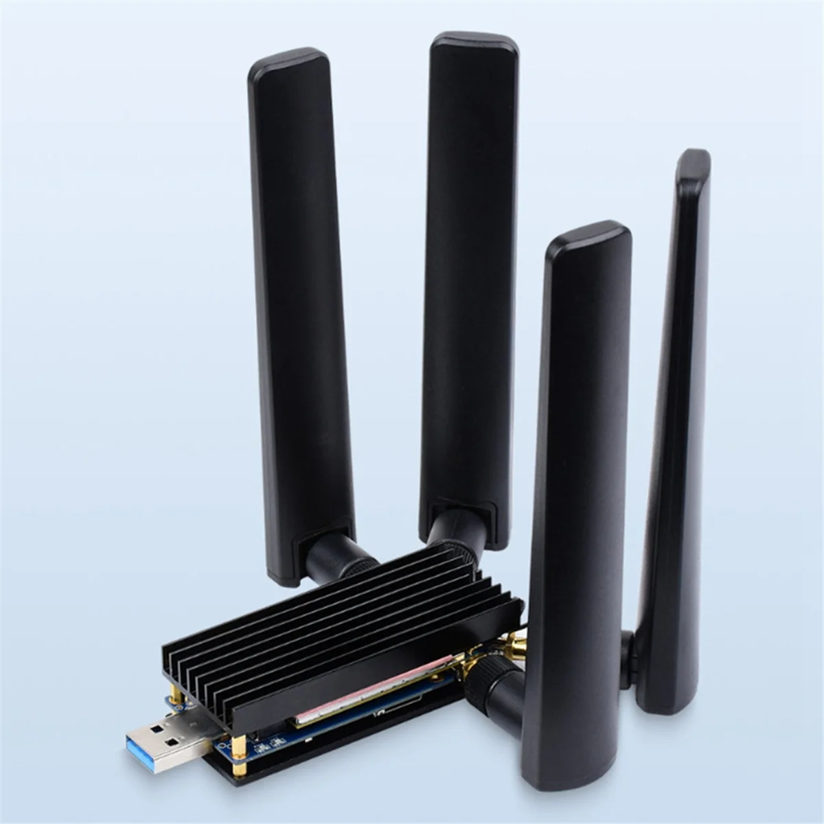 

5G плата расширения адаптера с четырьмя антеннами USB3.1 интерфейс M.2 USB3.1 для Raspberry Pi Jetson Nano