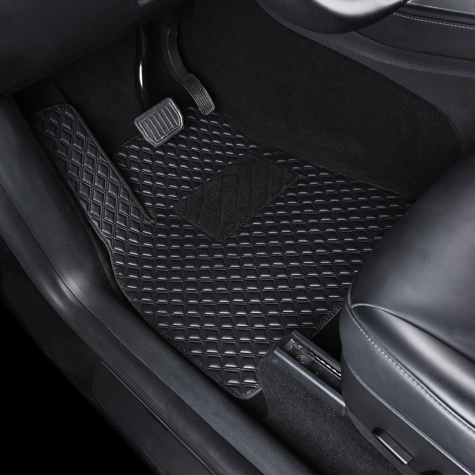 Custom Car Floor Mat for Audi Q3 2015 2016 2017 2018 Carpet Cover Waterproof Non-slip Protector Accessories Parts