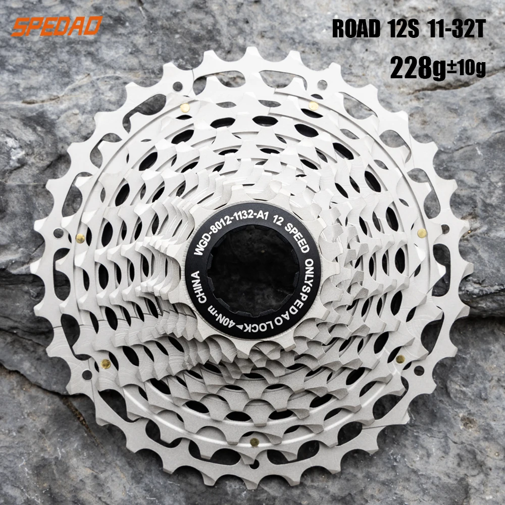 

2026 SPEDAO 12 Speed Road Bicycle Cassette 12Speed 11-32T CNC Freeewheel Fits Super Light Bike 12S HG Hub Flywheel Cycling Parts