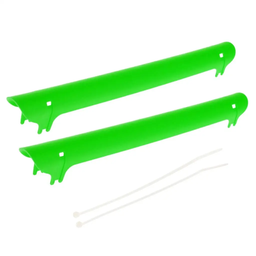 3-6pack Bike Chainstay Protector Frame Chain Guard Rear Fork Cover-Green