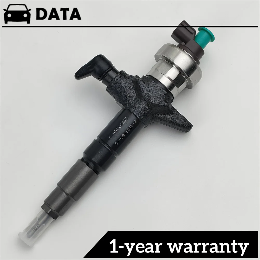 

Engine Fuel Injector 8-98011604-5 8980116041 8-98011604-1/2/3/4 095000-6980 095000-6100 2007-21 for Denso Isuzu Holden 4JJ1 3.0L