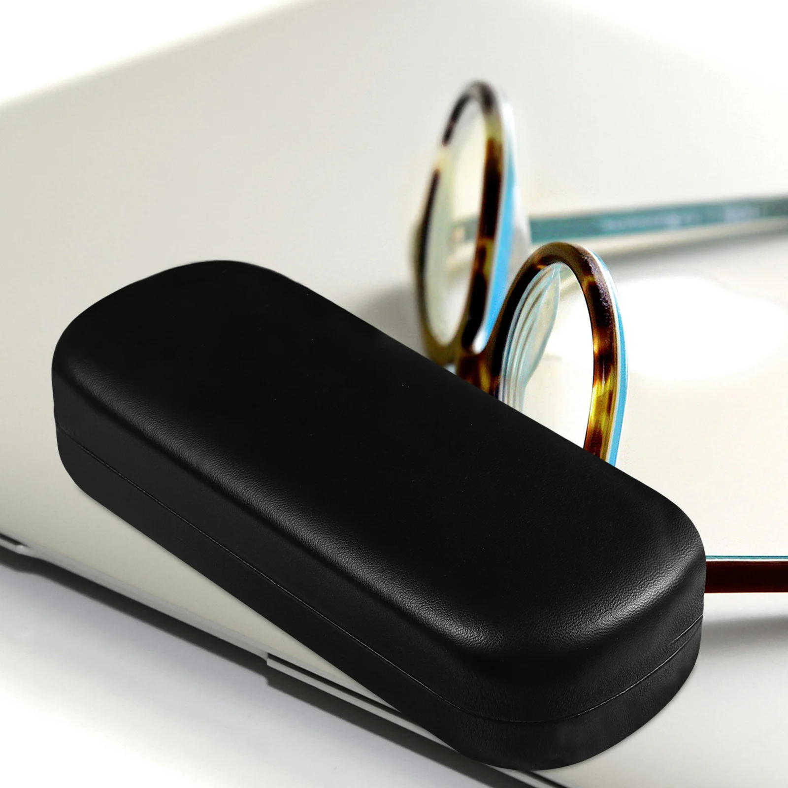 حافظة نظارات صلبة خفيفة الوزن، حافظة نظارات شمسية محمولة خفيفة الوزن للرجال والنساء، منظم تخزين نظارات السفر