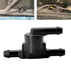 1pc Wiper Washer Windshield Check Valve For Toyota For Corolla For Lexus 85321-28020 Black Plastic Wear Parts Windscreen Wipers