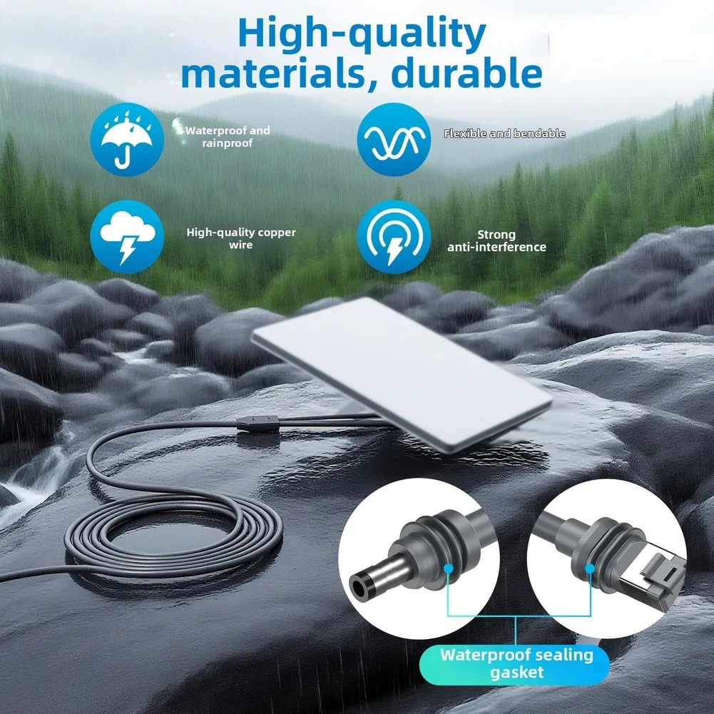 

Replacement Ethernet Extension Cable ForStarlink-Mini Waterproof Power Network 2-in-1 Communication Connection Cord Accessories